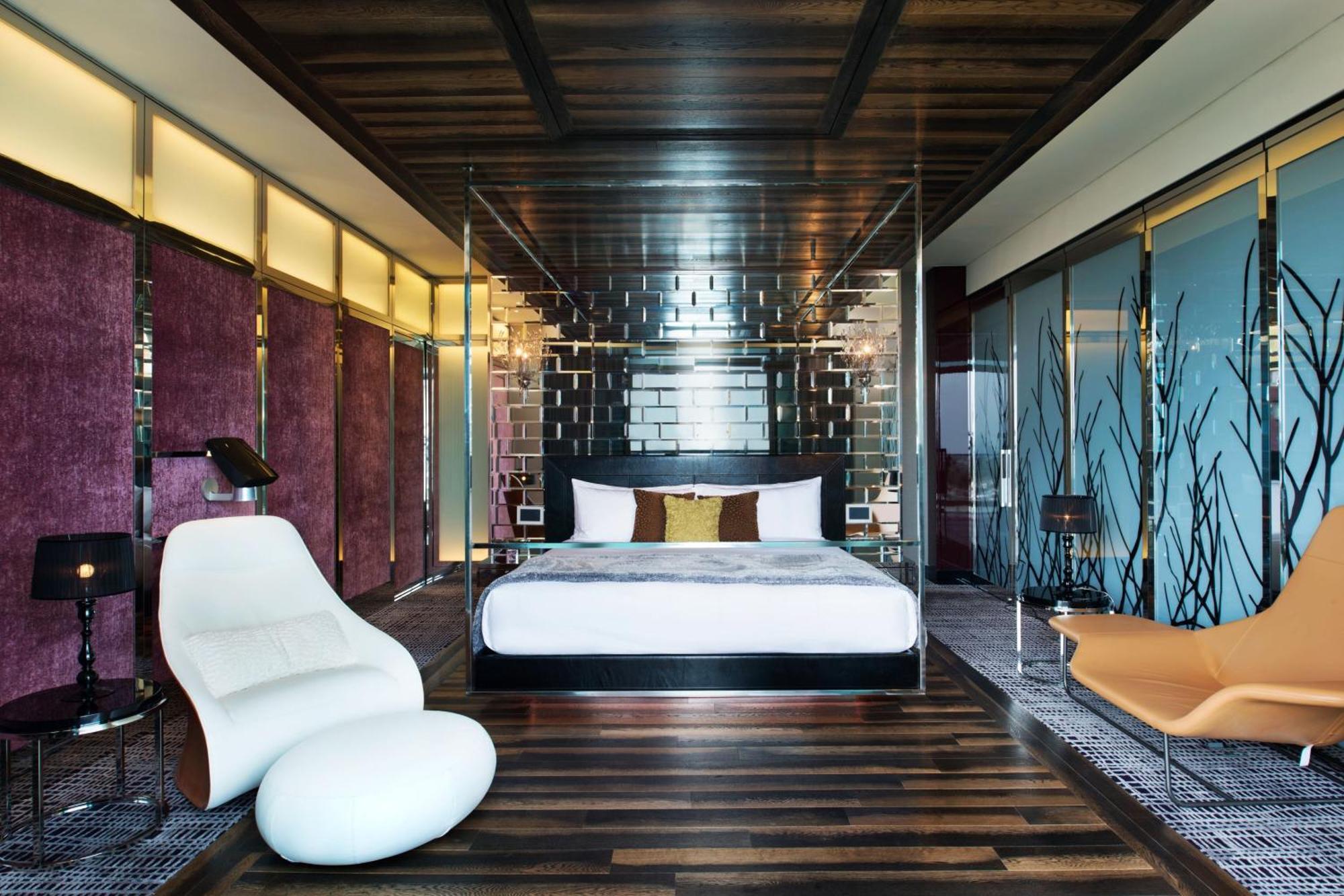 W Singapore - Sentosa Cove Buitenkant foto A suite at the W Hotel, Beijing