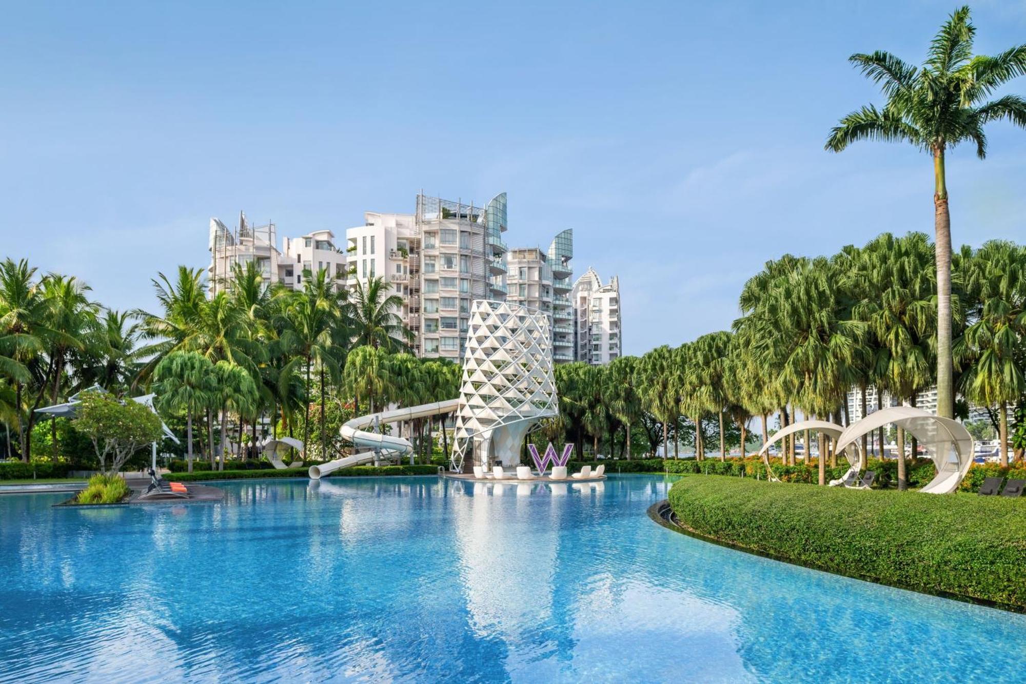 W Singapore - Sentosa Cove Buitenkant foto The Water Playground