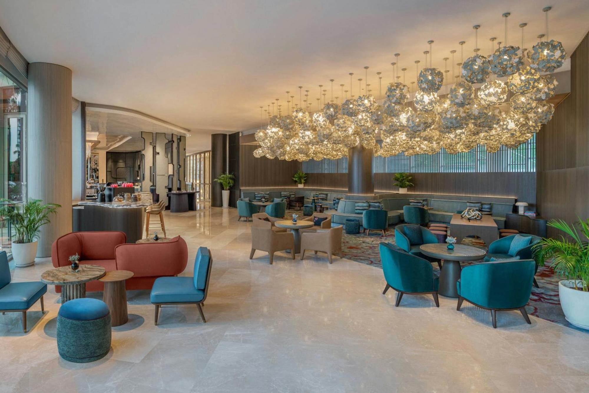 W Singapore - Sentosa Cove Buitenkant foto The Lounge at the airport